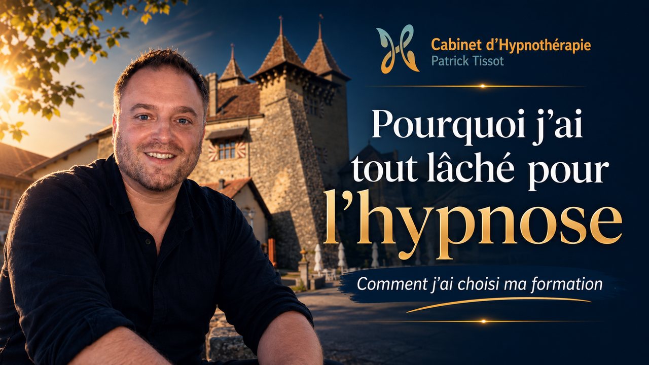 Patrick Tissot explique son choix de formation en hypnose thérapeutique avec Denis Jaccard